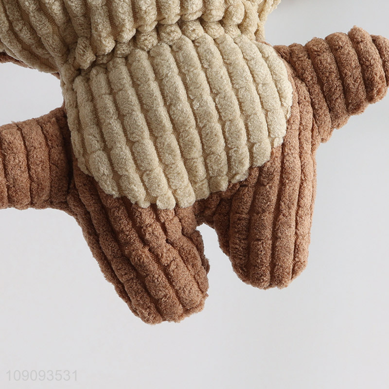 Factory price monkey shape pet chew toys squeaky toys bite-resistant toys