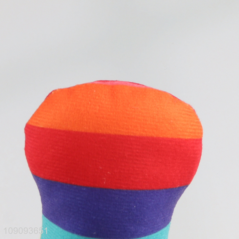 Good sale bone shape pet grinding teeth squeaky toys chew toys