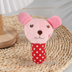 Factory supply rabbit shape grinding teeth squeaky toys pet toys