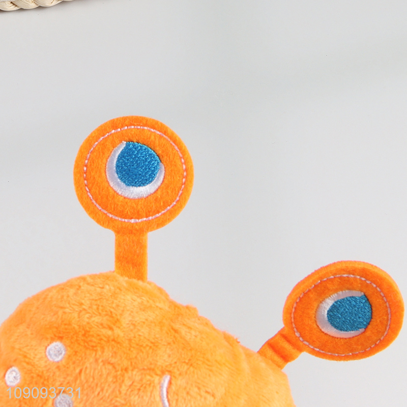 China wholesale crab shape pet grinding teeth squeaky toys