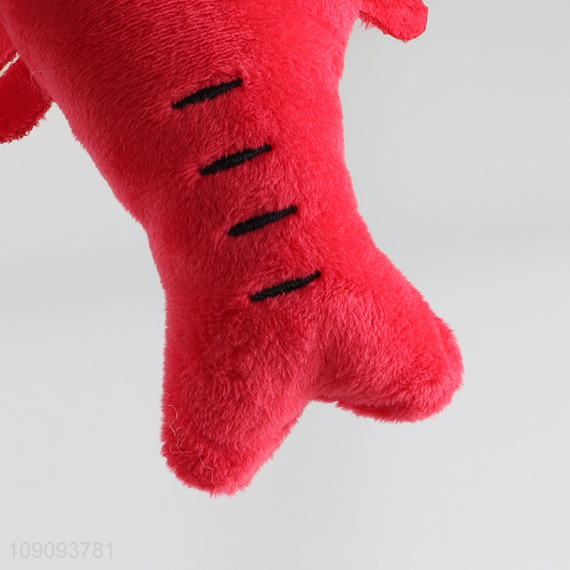 Latest products pet plush chew toy grinding teeth squeaky toys