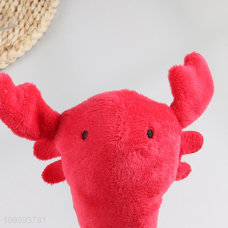 Latest products pet plush chew toy grinding teeth squeaky toys