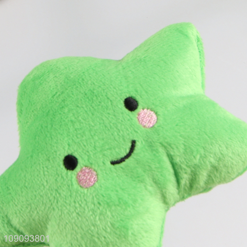 Online wholesale star shape pet grinding teeth squeaky toys