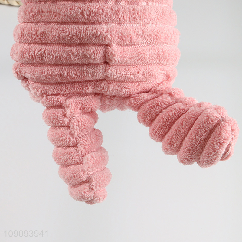 Online wholesale pig shape pet grinding teeth squeaky toys chew toys