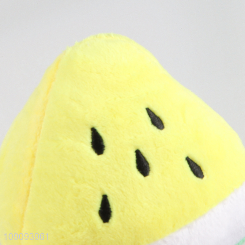 Best quality pet plush grinding teeth squeaky toys chew toys