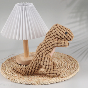 Yiwu market dinosaur shape grinding teeth squeaky toys for pet puppy