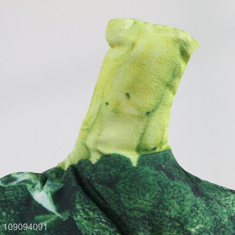 Hot items broccoli shape bite-resistant grinding teeth squeaky toys for pet