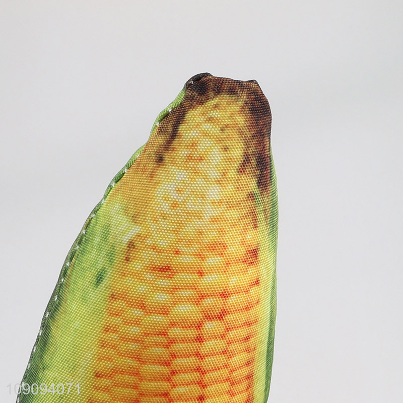 High quality corn shape pet grinding teeth squeaky toys