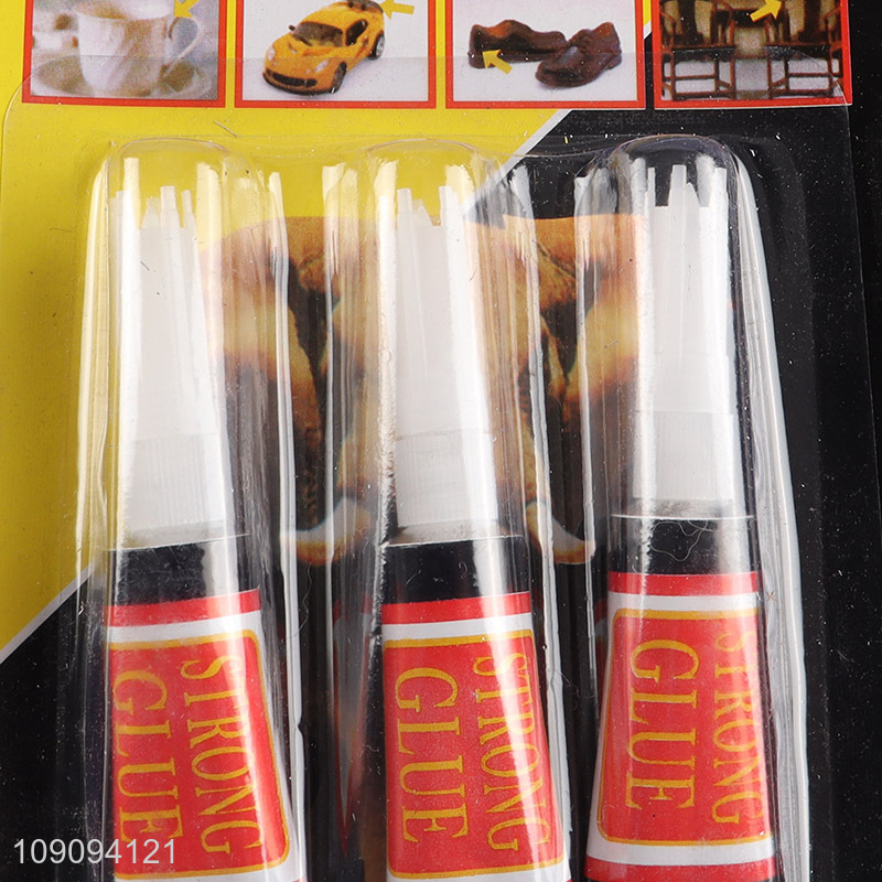 New arrival 3pcs multi-purpose strong glue for wood ceramic glass