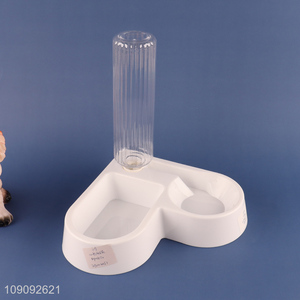 High Quality Automatic Pet Cat Food and Water Dispenser Set