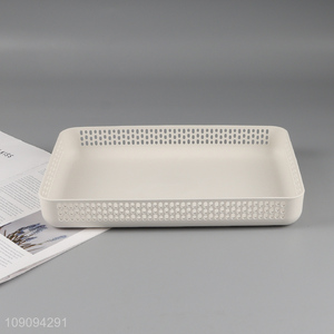 Best sale desktop organizer plastic storage <em>basket</em> for home <em>office</em>