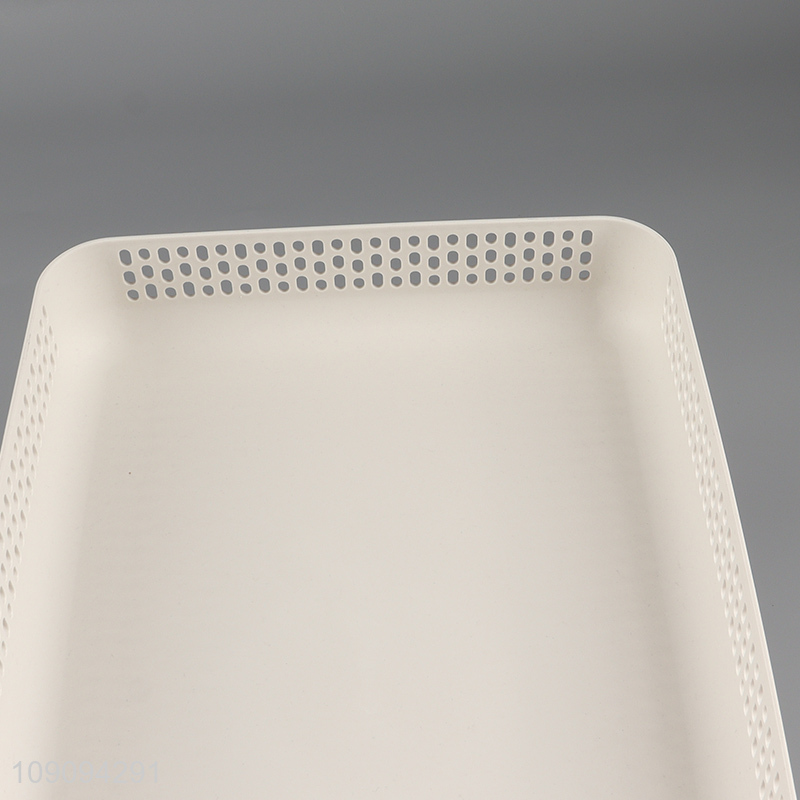 Best sale desktop organizer plastic storage basket for home office