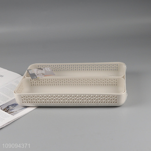 Popular products desktop organizer plastic storage <em>basket</em> for home <em>office</em>