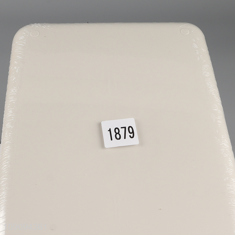 Online wholesale hollow 3compartment desktop organizer storage basket set