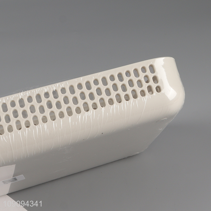 Factory direct sale 4compartment desktop organizer storage basket wholesale