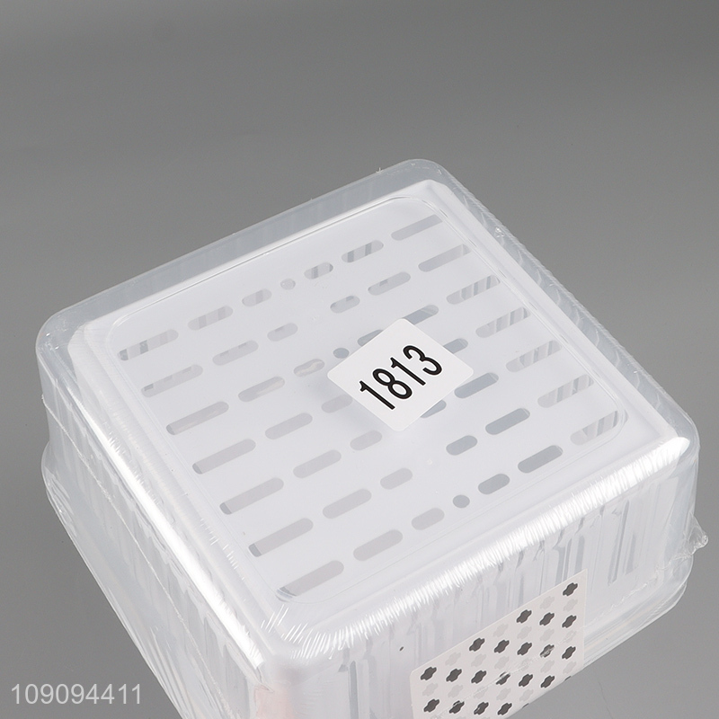 Factory wholesale divide food storage box fresh keeping box for home