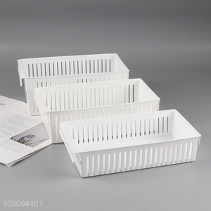 Low price home <em>office</em> desktop organizer storage <em>basket</em> with handle