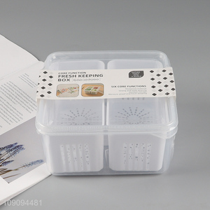 Low price moisture-proof fresh-keeping refrigerator food storage box
