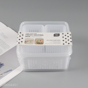 Most popular fridge organizer moisture-proof fresh-keeping food storage box