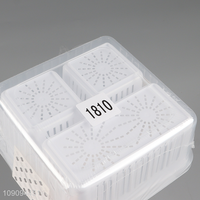 Most popular fridge organizer moisture-proof fresh-keeping food storage box