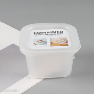 Low price food container refrigerator food preservation box with lid