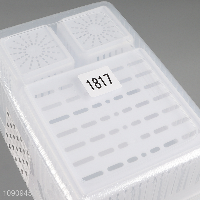 China factory chopped green onion fresh-keeping box food container for fridge