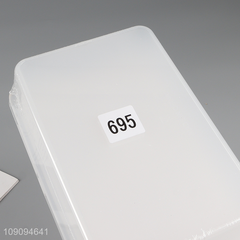 Low price household refrigerator organizer food preservation box with lid