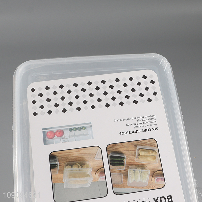 Top quality home kitchen food container preservation box with lid