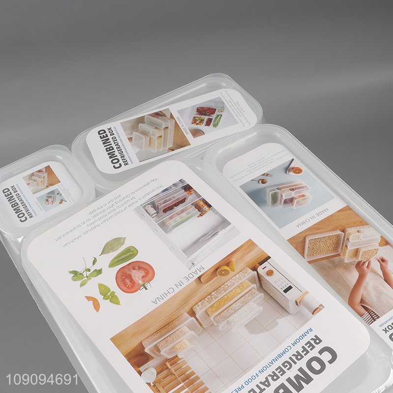 Latest products refrigerator organizer food preservation box set