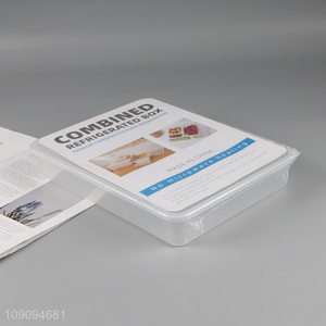 Hot sale plastic food container food preservation box for refrigerator