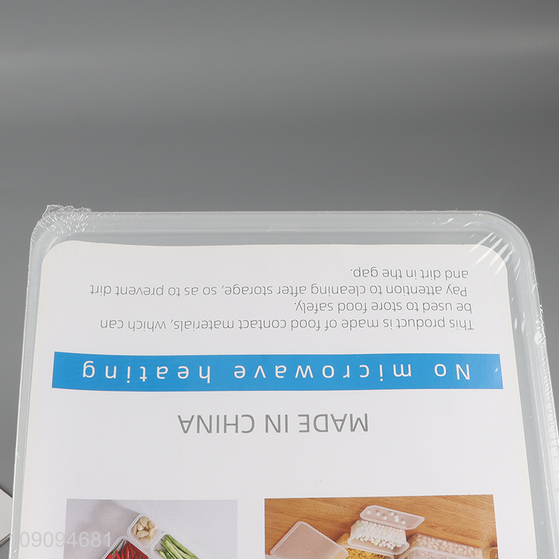 Hot sale plastic food container food preservation box for refrigerator