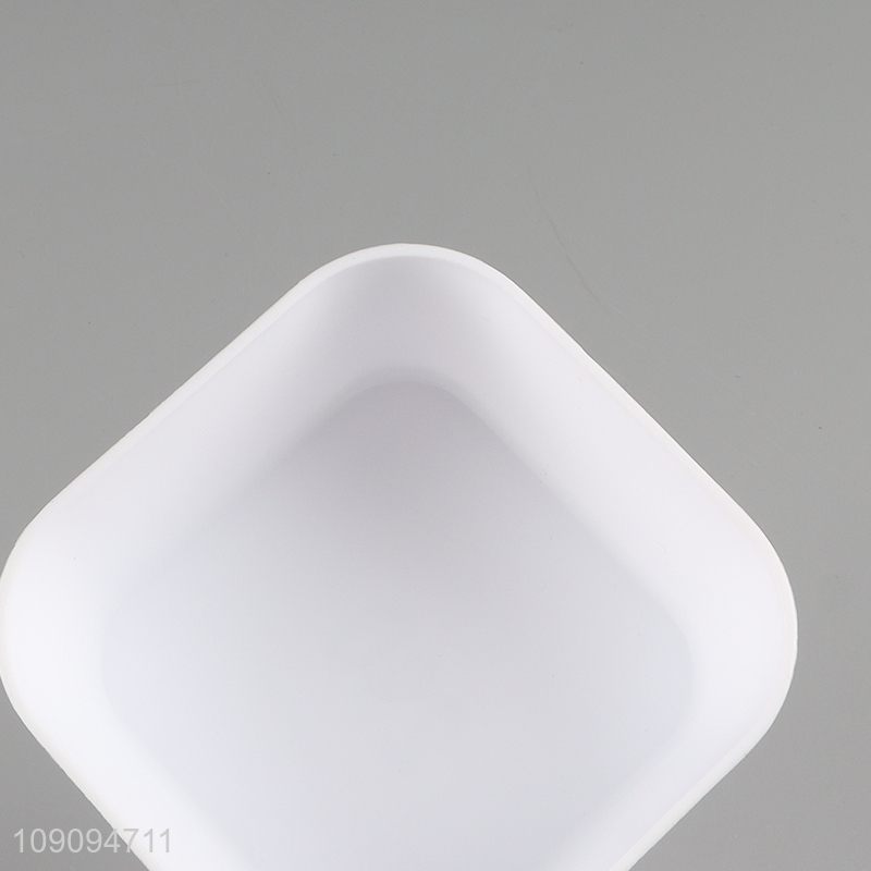 Yiwu market white plastic desktop organizer storage box for sale