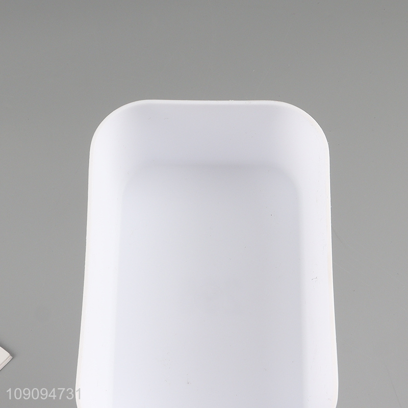 China wholesale white desktop organizer storage box for home office