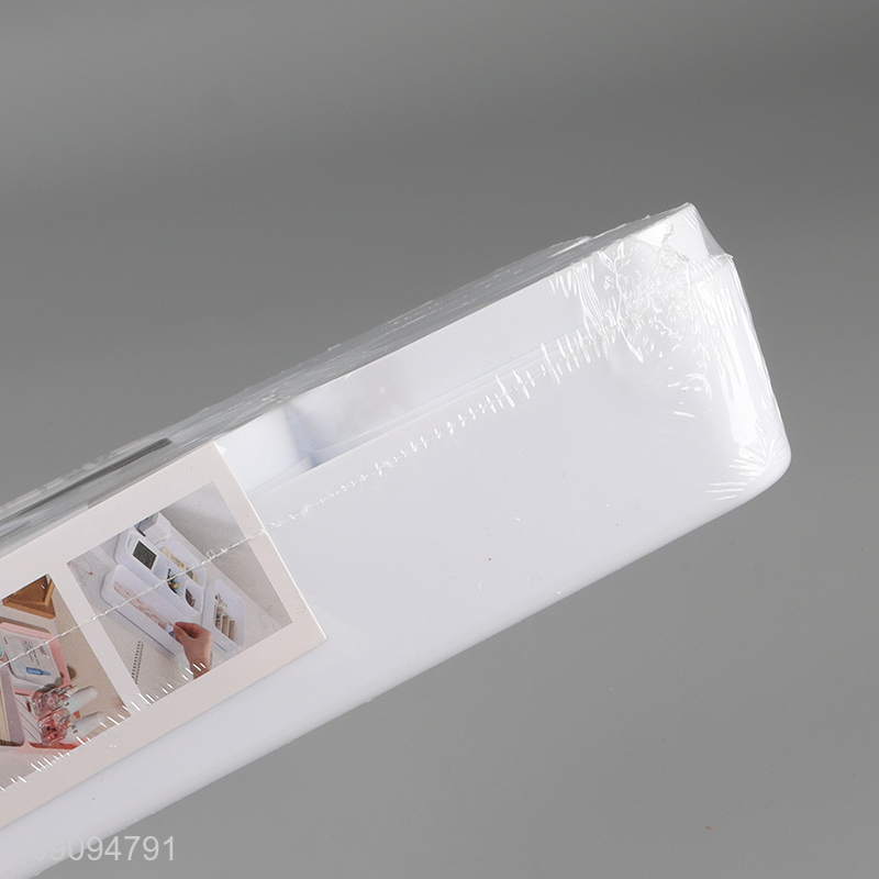 Popular products white home office combination storage box for desktop