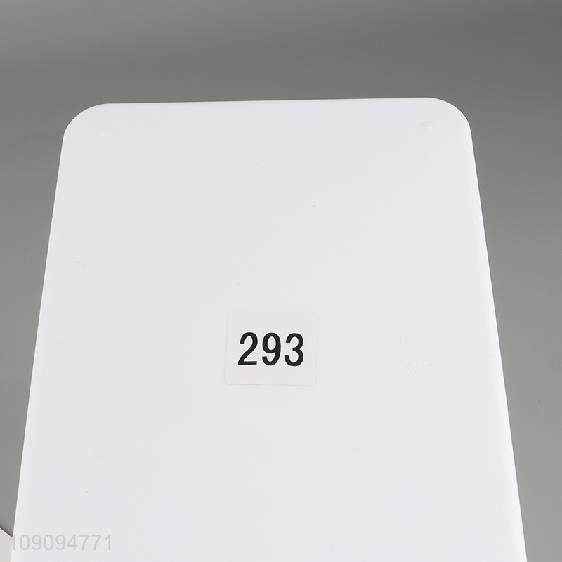 Good sale rectangle white plastic desktop organizer storage box