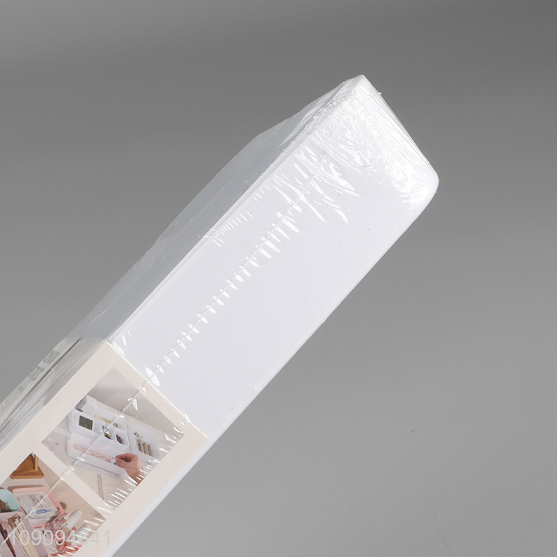 Online wholesale desktop organizer plastic combination storage box set