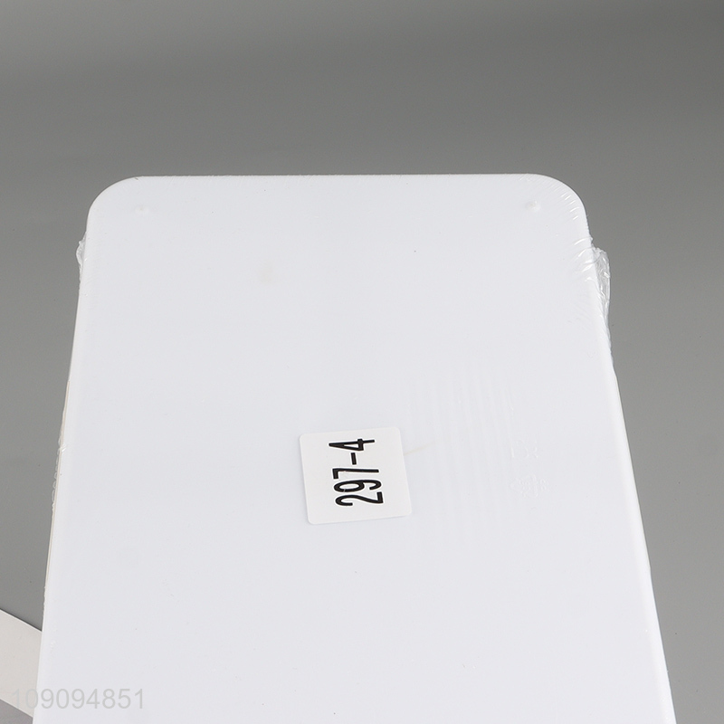 Factory supply plastic white combination storage box set for sale