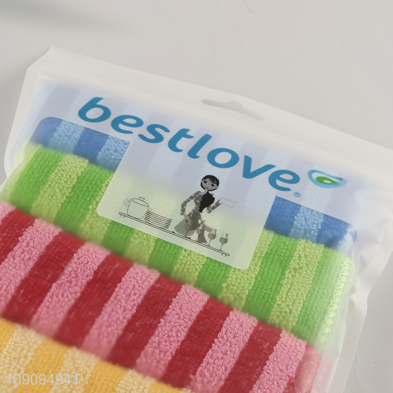 New Arrival 5 Pack Multi-Purpose Super Absorbent Microfiber Cleaning Towels