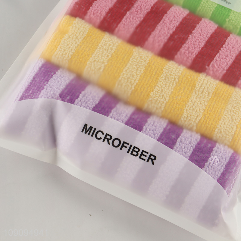 New Arrival 5 Pack Multi-Purpose Super Absorbent Microfiber Cleaning Towels