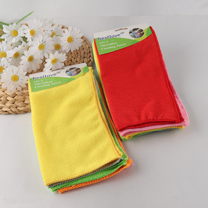 New Product 5 Pack Reusable Super Absorbent Microfiber Cleaning Towels Set