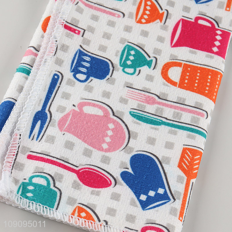 New Arrival 1 Pack Microfiber Cleaning Towels Fast Drying Dish Cleaning Rags