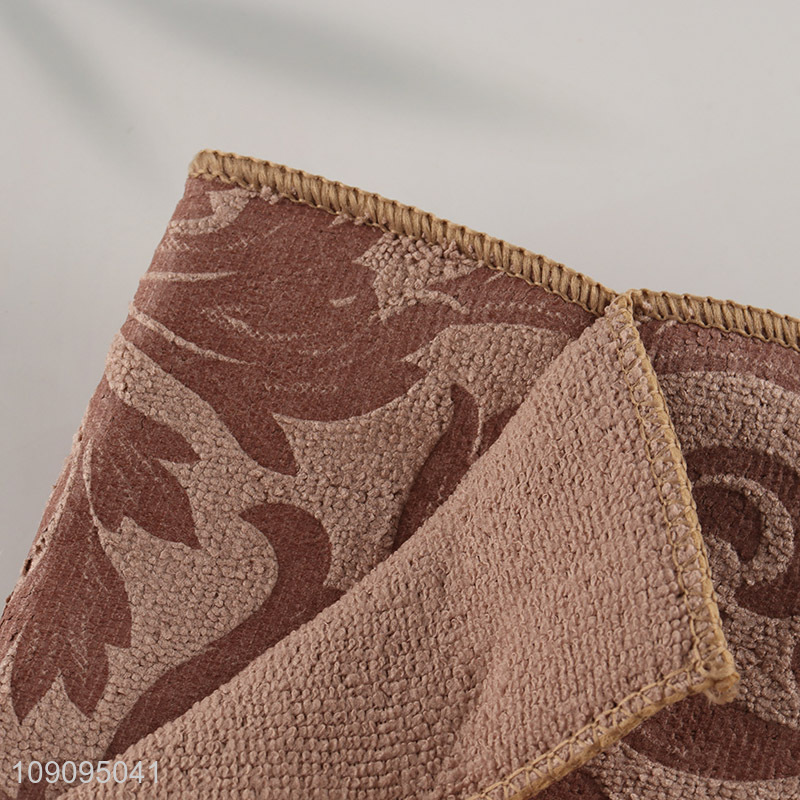 Hot Selling 38*50cm Super Absorbent Microfiber Dish Drying Mat Dish Drainer