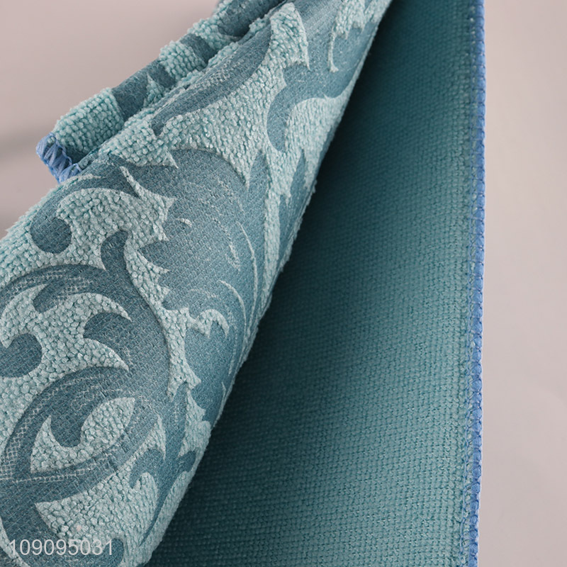 High Quality 3 Pack 38*50cm Absorbent Microfiber Dish Drying Mats Dish Drainer