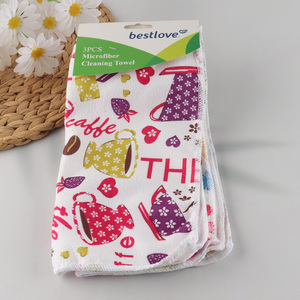 High Quality 3 Pack Microfiber Cleaning Towels Ultra Absorbent Cleaning Rags