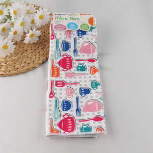 New Arrival 1 Pack Microfiber Cleaning Towels Fast Drying Dish Cleaning Rags