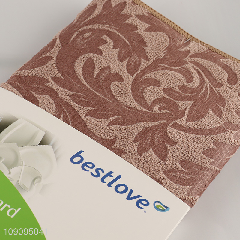 Hot Selling 38*50cm Super Absorbent Microfiber Dish Drying Mat Dish Drainer