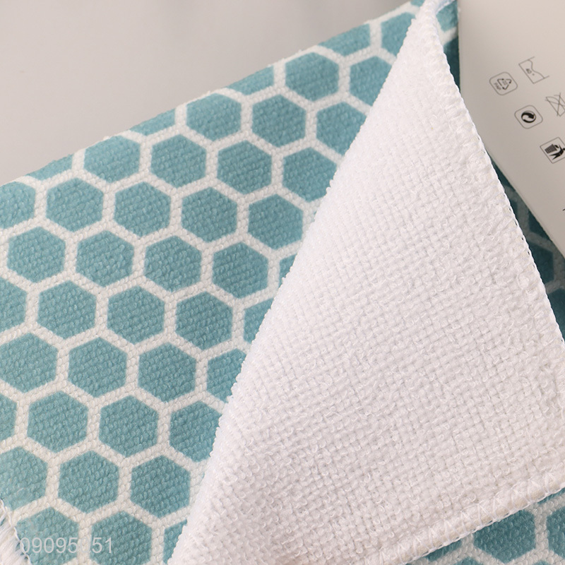 New Arrival 38*50cm Fast Drying Ultra Absorbent Microfiber Dish Drying Mat