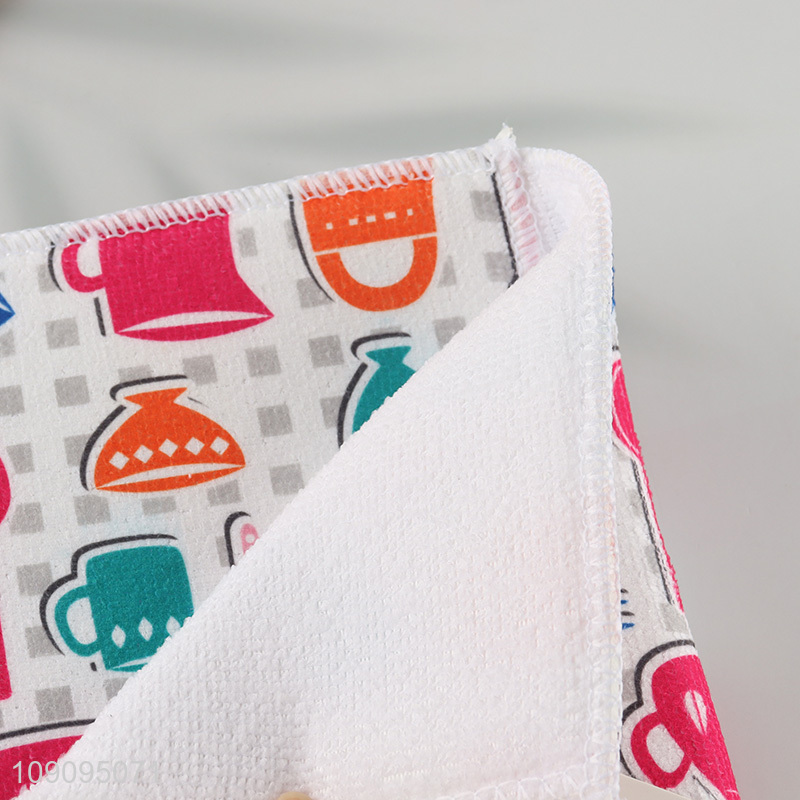 China Imports 38*50cm Non-Slip Absorbent Microfiber Dish Drying Mat for Kitchen