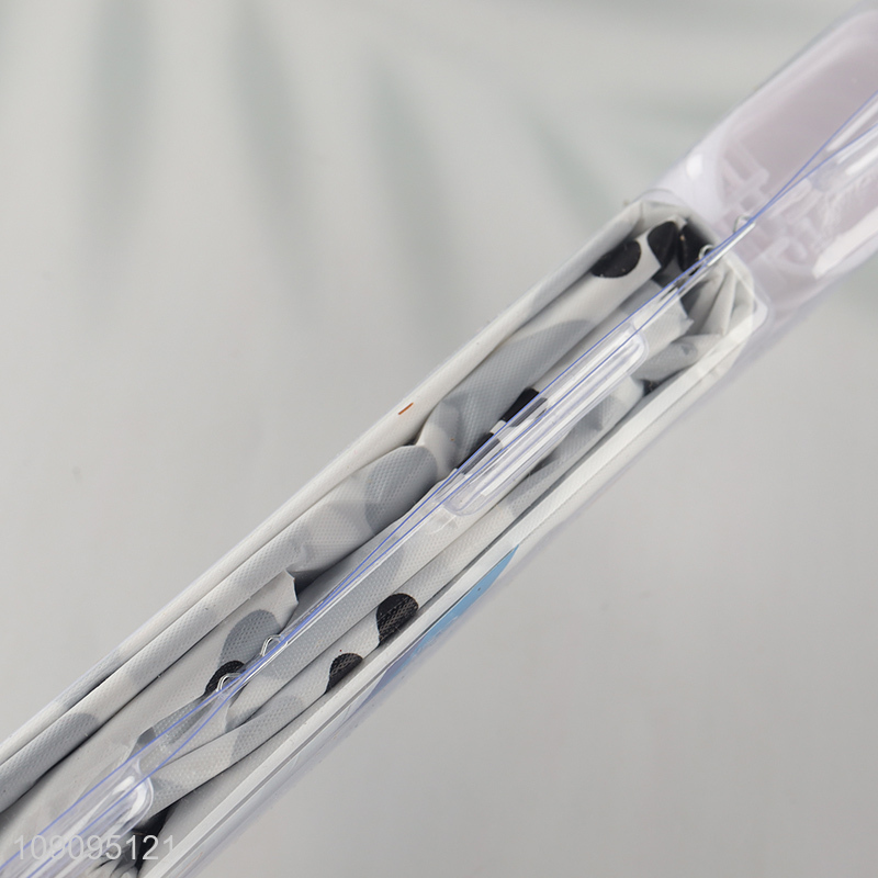 China Imports 180X180cm Plastic Bath Shower Curtain Bathroom Accessories