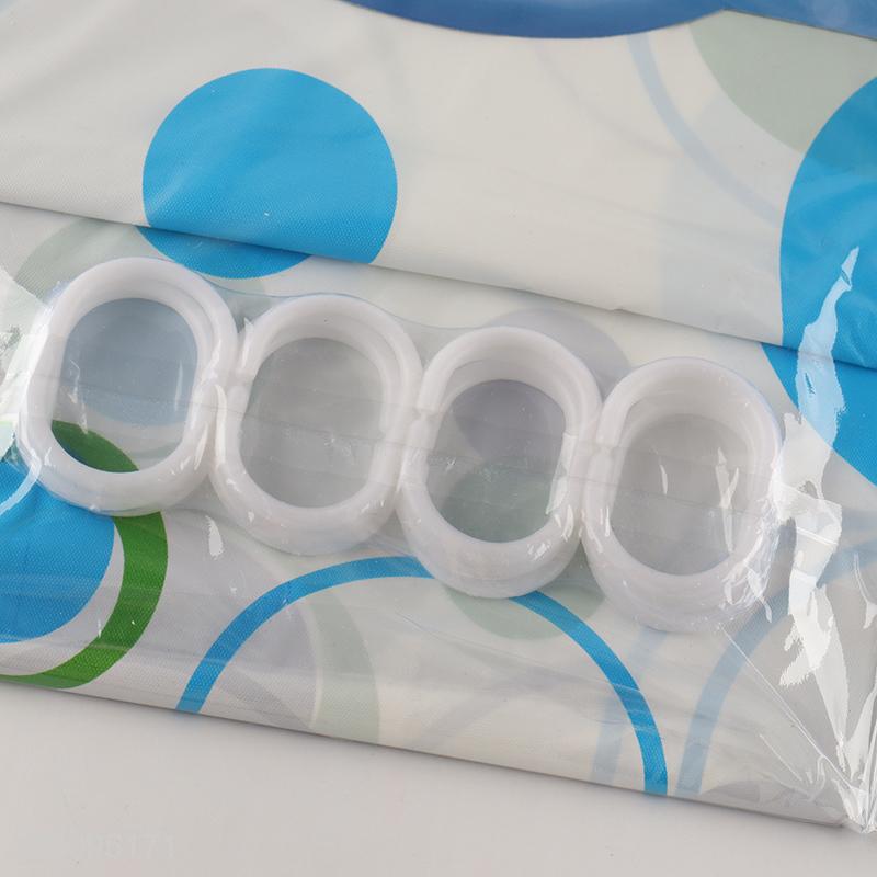 Good Quality 180X180cm Plastic Shower Curtain Sturdy Shower Curtain